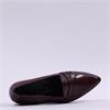 Paul Green Pointed Toe Penny Loafer - Wine Leather